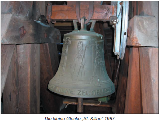 Kleine Glocke St. Kilian 1987